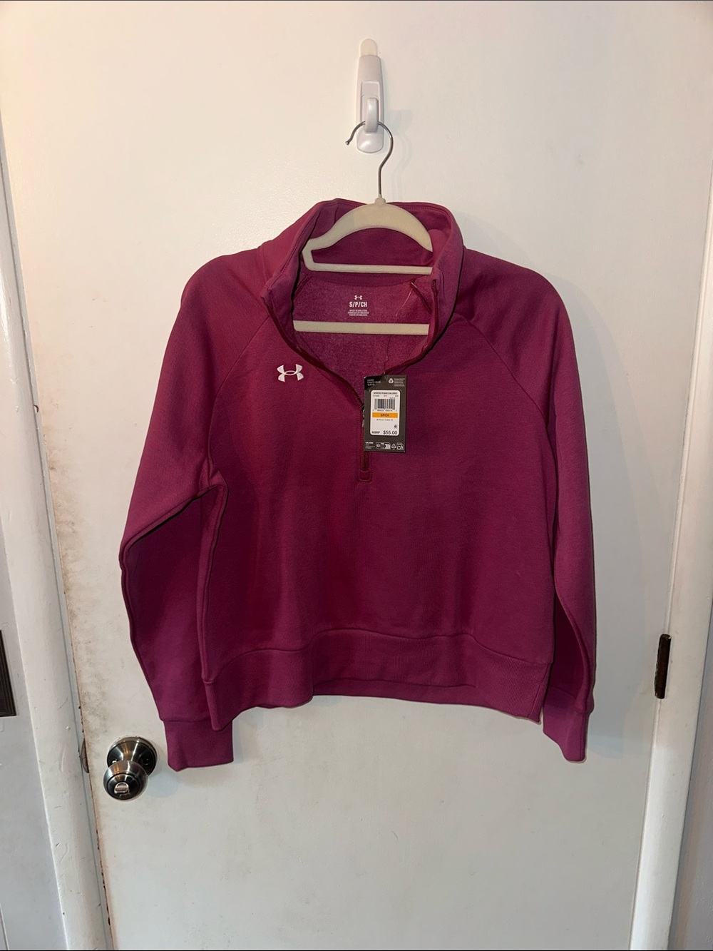 Under Armour Women's Half-Zip Pullover - Plum